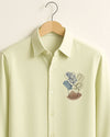 Cactus Threads Cotton Shirt For Men ( Invisible Stitching - No Color Fading )