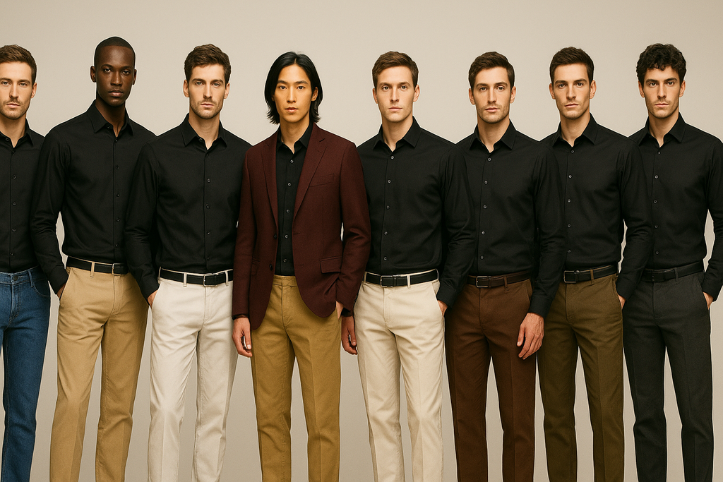 10 Stylish Formal Black Shirt Combination Ideas for Men