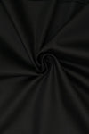 Black Cotton Fabric For Men