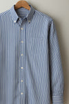 Blue Striped Linen Shirt