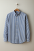Blue Striped Linen Shirt
